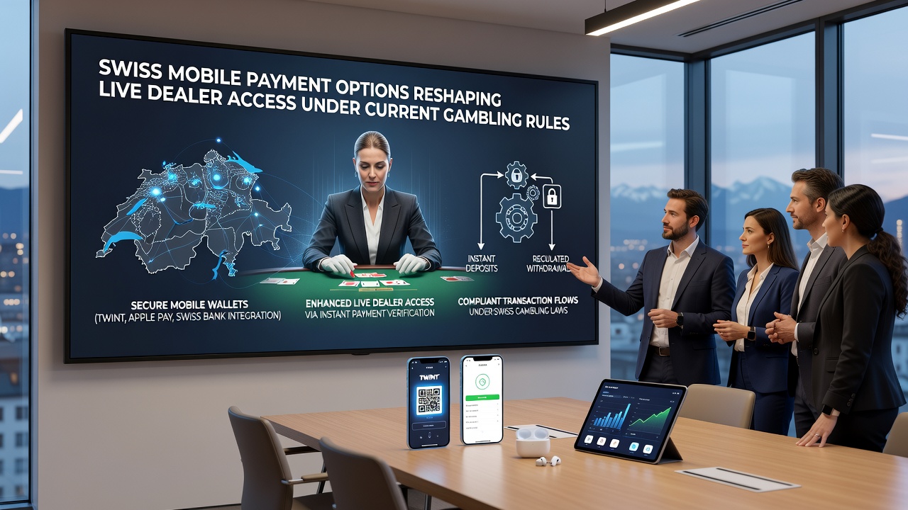 Close-up of secure mobile payment confirmation screens used in Swiss live dealer environments